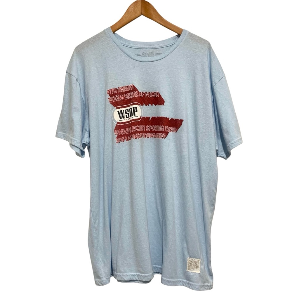 WSOP World Series of Poker 2016 Las Vegas Shirt Size XXL Tournament Retro Style